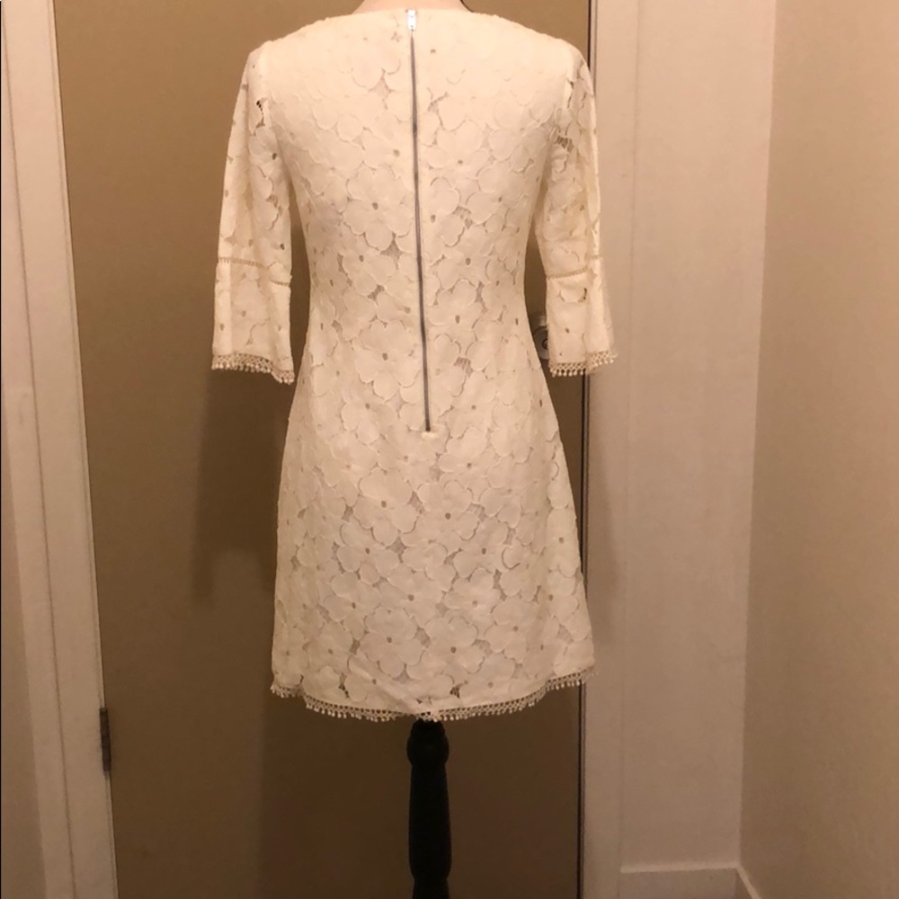 Nordstrom ivory white classy lace dress - Picture 5 of 5